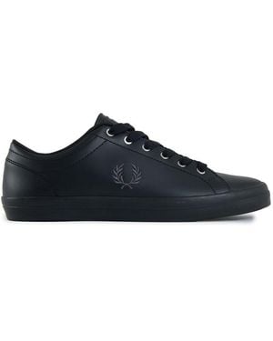 Fred Perry B1306 Trainers - Black