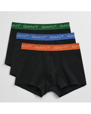GANT Striped Trunk 3-Pack Gift Box - Black