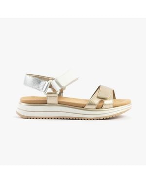 Remonte D1J57-90 Flat Sandals - White