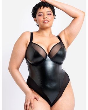 Curvy Kate Rebelle Plunge Body - Black