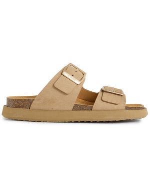 V.Gan Vegan Fenugreek Comfort Footbed Sandals - Natural