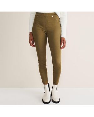 Phase Eight Khaki Eliza Elasticated Jeggings - Green