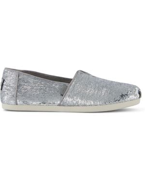 TOMS Alpargata Sequins Slip On - Grey