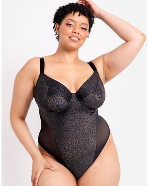 Curvy Kate All Night Plunge Body - Black