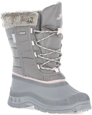 Trespass Ski Boots Snow Boots Stavra Ii Pu Storm - Grey