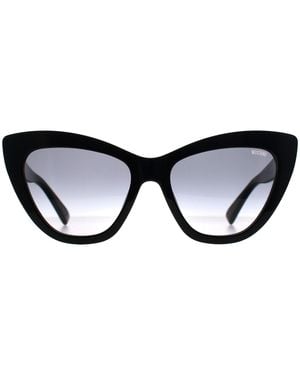 Moschino Cat Eye Gradient Mos122/S Sunglasses - Black