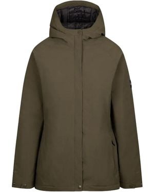Trespass Raincoat Carlotta Polyester Dark Vine - Green