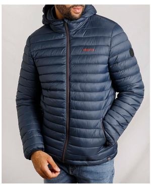 Weird Fish Flete Lightweight Jacket - Blue