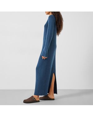 Hush Uralla Knitted Midaxi Dress in Green | Lyst UK