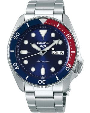 Seiko 5 Sports Srpd53K1 Dial Automatic Watch - Blue