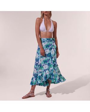 Poupette Aude Long Skirt - Blue