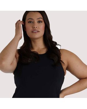 Wolf & Whistle Curve Vest - Black