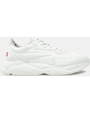 HUGO Leon Logo Trainers - White