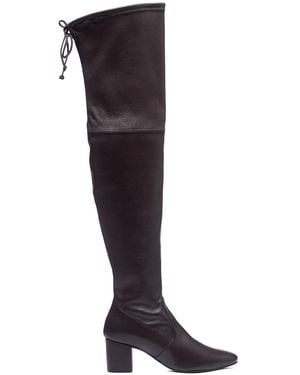 Stuart Weitzman Slate Genna 60 City Long Boot - Black