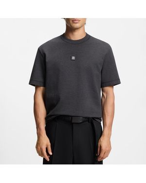 HUGO Charcoal Dilanso T-Shirt - Black