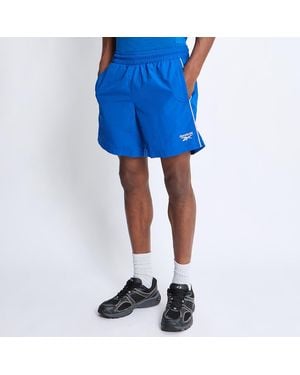 Reebok Vector Woven Workout Shorts - Blue