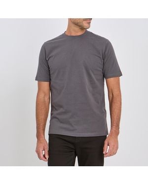 Oliver Sweeney Slate Cromer Basic Cotton T-Shirt - Black