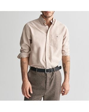 GANT Classic Oxford Shirt - Natural