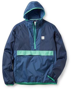 Passenger Gusto Windshell Anorak - Blue