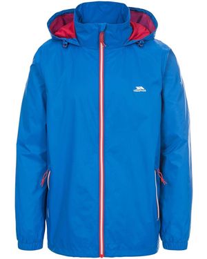 Trespass Waterproof Jacket Briar Polyester - Blue