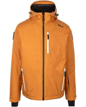 Trespass Ski Jacket Graham Dlx Polyester Ginger - Orange