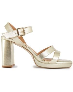 V.Gan Vegan Tulsi Platform Heel Sandals - Metallic