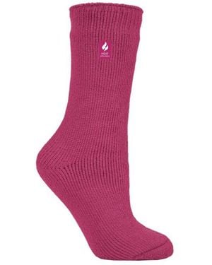 Heat Holders 1 Pair Sockshop Original 2.3 Tog Thermal Socks - Purple