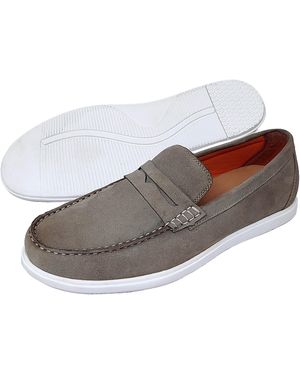 LB Comfort Claudio Leather Shoes - White