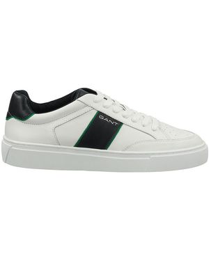 GANT Mc Julien Leather Trainers - Grey