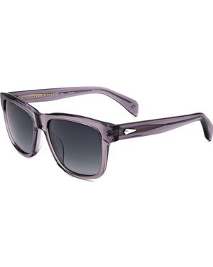 Rag & Bone Rnb5041 S 54 Kb7 Sunglasses - Purple