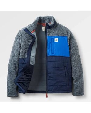 Passenger Born Explorer Polar-Lined Sherpa Fleece - Blue