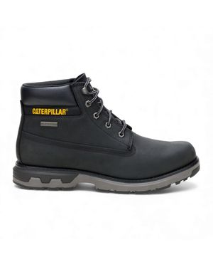 Caterpillar Erpillar Pursue Leather Everyday Work Hiking Ankle Boots - Black