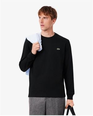 Lacoste Long Sleeve T-Shirt - Black