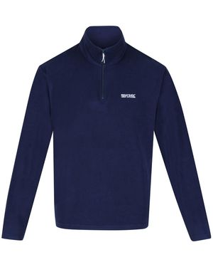 Regatta Fleece Top Thompson Polyester Moonlight Denim - Blue