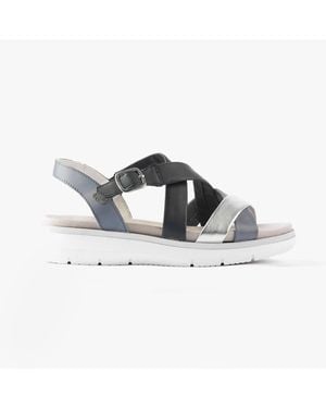 Remonte D2K53-14 Flat Sandals - White