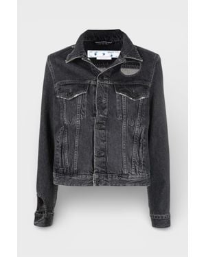 Off-White c/o Virgil Abloh Meteor Regular Jacket Dark - Black