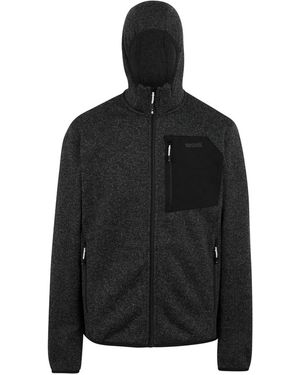Regatta Fleece Jacket Newhill Polyester Ash - Black