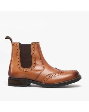 Roamer Tan Bilbao Chelsea Boots - Brown
