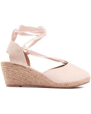 Sole Sister Zoe Wide Fit Espadrille Shoes - Pink