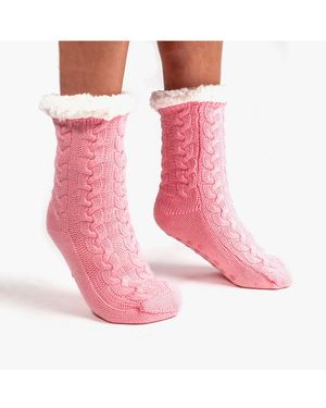 house-of-slippers Comfort Mellow Socks - Pink