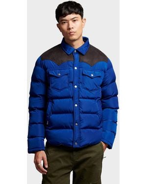 Penfield Primaloft Cord Panel Jacket - Blue