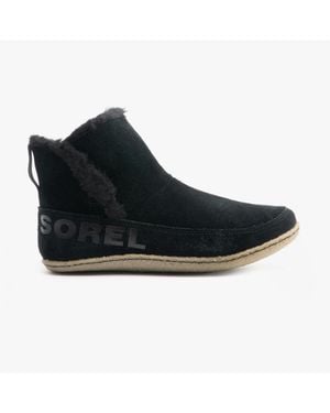Sorel Nakiska Ankle Slippers - Black