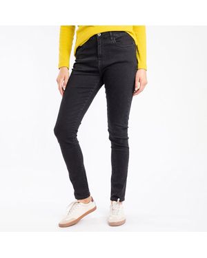 Weird Fish Washed Gerrie Slim Stretch Jean - Blue