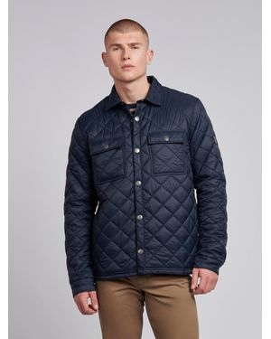 U.S. POLO ASSN. U. Polo Assn. Lightweight Diamond Quilted Jacket - Blue