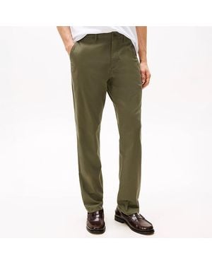 Tommy Hilfiger Chino Denton Trousers - Green