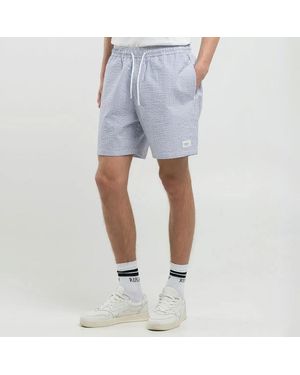 Replay Stripe Swim Shorts - Blue