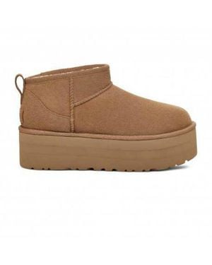 UGG Classic Ultra Mini Platform Boots - Brown