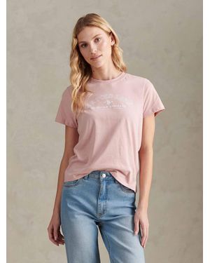 U.S. POLO ASSN. Arc Graphic Tee - Pink