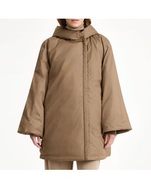 By Malene Birger Sallimo Puff Coat - Brown