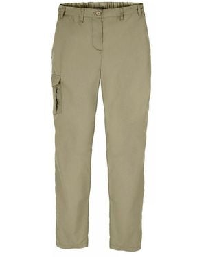 Craghoppers Trousers Expert Kiwi Polyester Pebble - Green